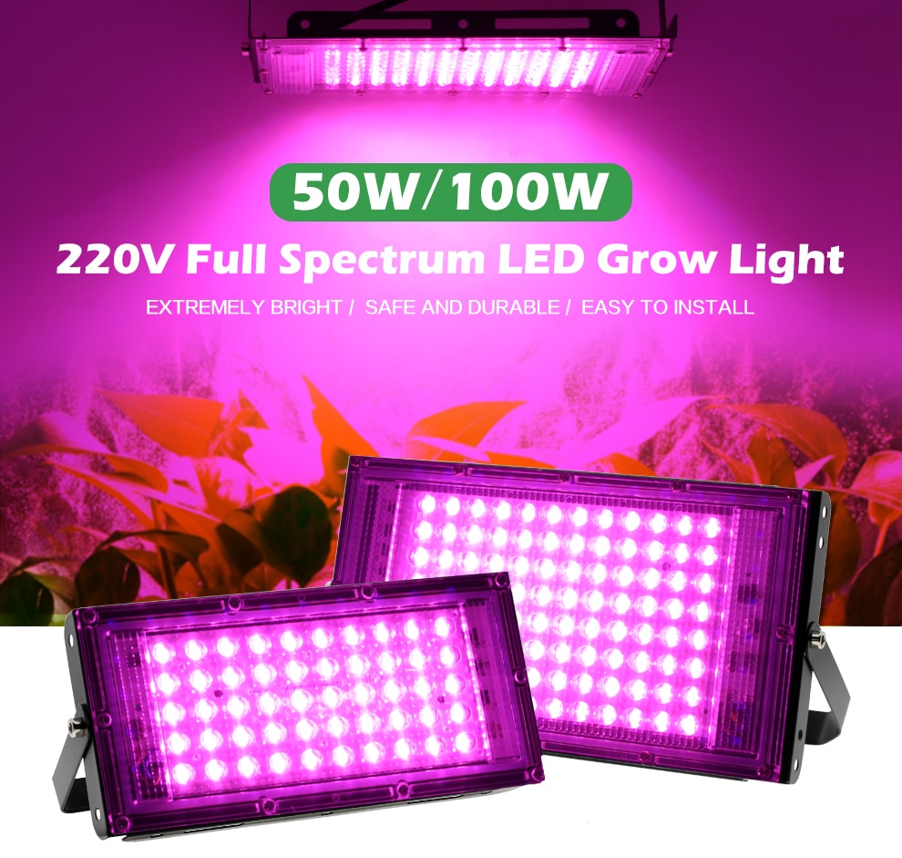 50W / 100W LED Hydroponics Lamp 50W / 100W LED Hydroponics Lamp
