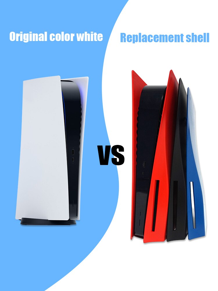 Data Frog Replacement Plate For PS5 Game plate Case Console Skin Protective Cover For Playstation 5 Shell Accessories Data Frog Replacement Plate For PS5 Game plate Case Console Skin Protective Cover For Playstation 5 Shell Accessories