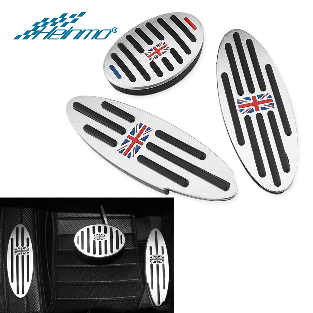 Foot Rest Pedal Sticker for Mini Cooper One+S R50 R53 R55 R56 R60 R61 F55 F56 F54 F60 Countryman Clubman Accessories 2/3PCS Foot Rest Pedal Sticker for Mini Cooper One+S R50 R53 R55 R56 R60 R61 F55 F56 F54 F60 Countryman Clubman Accessories 2/3PCS