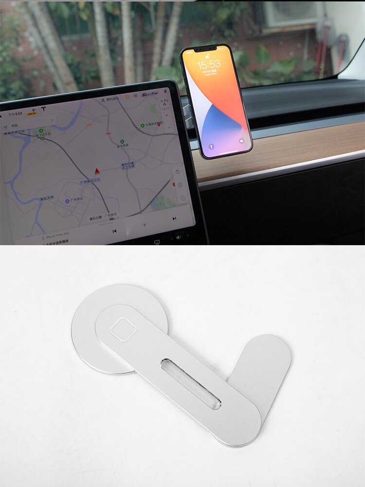 Model3 Car Mount Holder Mobile Phone Holder Cradle Stable For Tesla