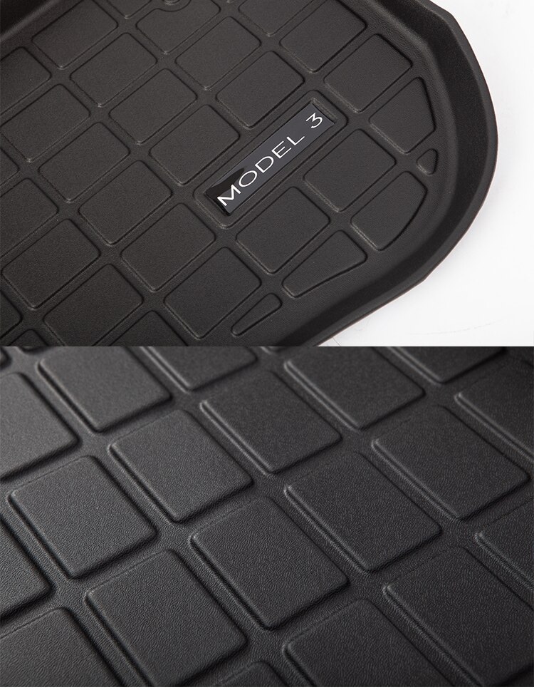 Heenvn New Model3 Car Front Trunk Mat for Tesla Model 3 2021 Accessories TPE Mats Waterproof Wearable Cargo Tray Storage Pads Heenvn New Model3 Car Front Trunk Mat for Tesla Model 3 2021 Accessories TPE Mats Waterproof Wearable Cargo Tray Storage Pads