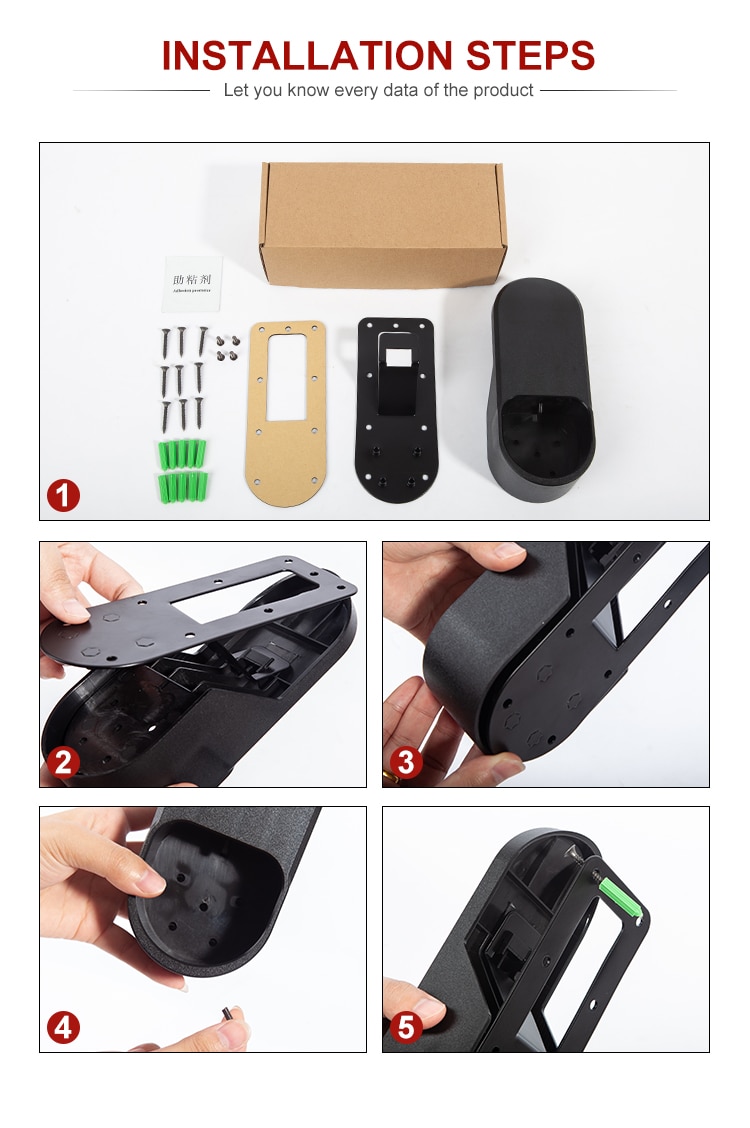 Heenvn 2021 Model3 Car Charging Cable Organizer For Tesla Model 3 S X Y Accessories Wall Mount Connector Bracket Charger Holder Heenvn 2021 Model3 Car Charging Cable Organizer For Tesla Model 3 S X Y Accessories Wall Mount Connector Bracket Charger Holder