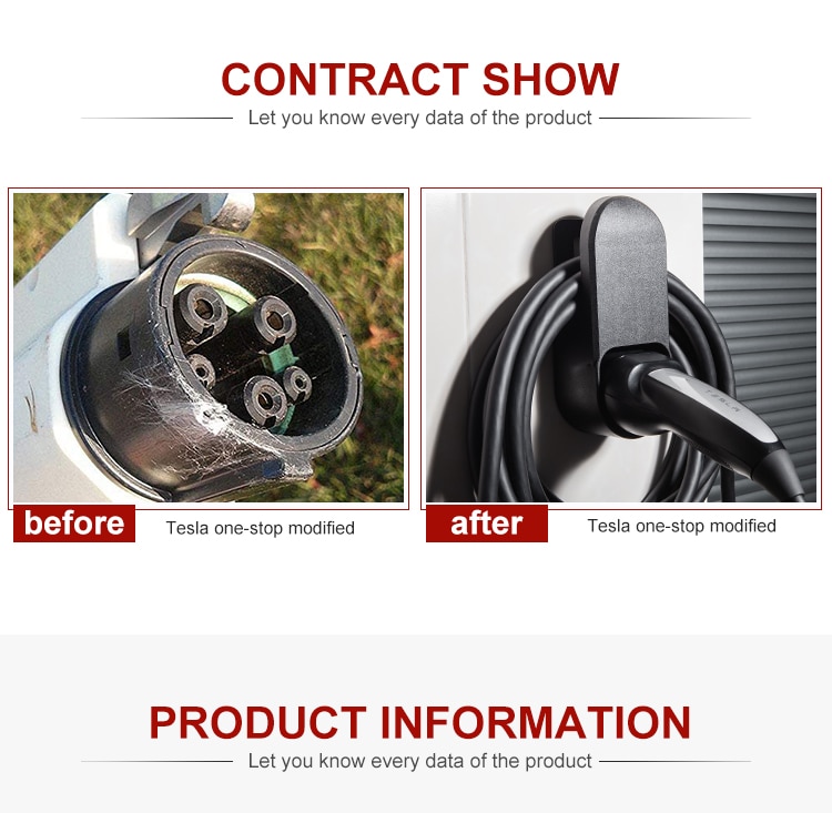 Heenvn 2021 Model3 Car Charging Cable Organizer For Tesla Model 3 S X Y Accessories Wall Mount Connector Bracket Charger Holder Heenvn 2021 Model3 Car Charging Cable Organizer For Tesla Model 3 S X Y Accessories Wall Mount Connector Bracket Charger Holder