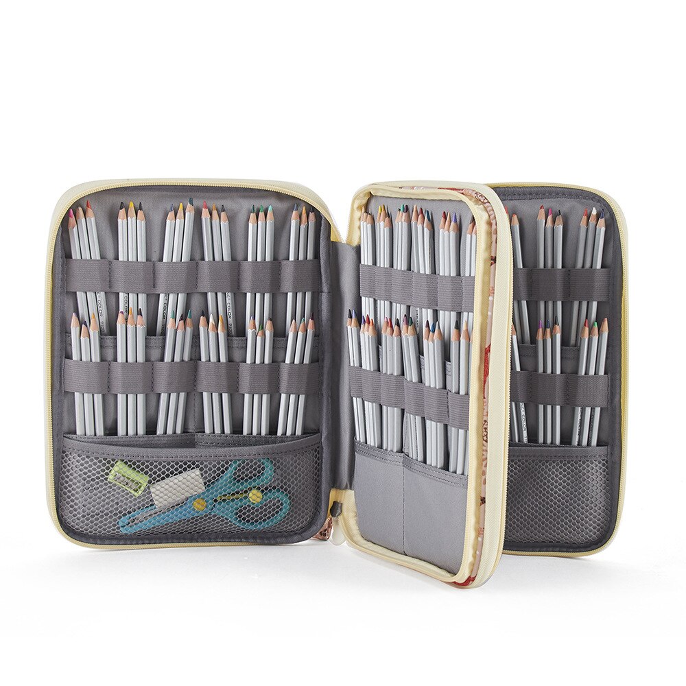 96/192 Holes Cat Pencil Case School for Girls Boys Large Capacity Cartridge Supplies Cute Kawaii Pen Bag Big Stationery Box Kit 96/192 Holes Cat Pencil Case School for Girls Boys Large Capacity Cartridge Supplies Cute Kawaii Pen Bag Big Stationery Box Kit