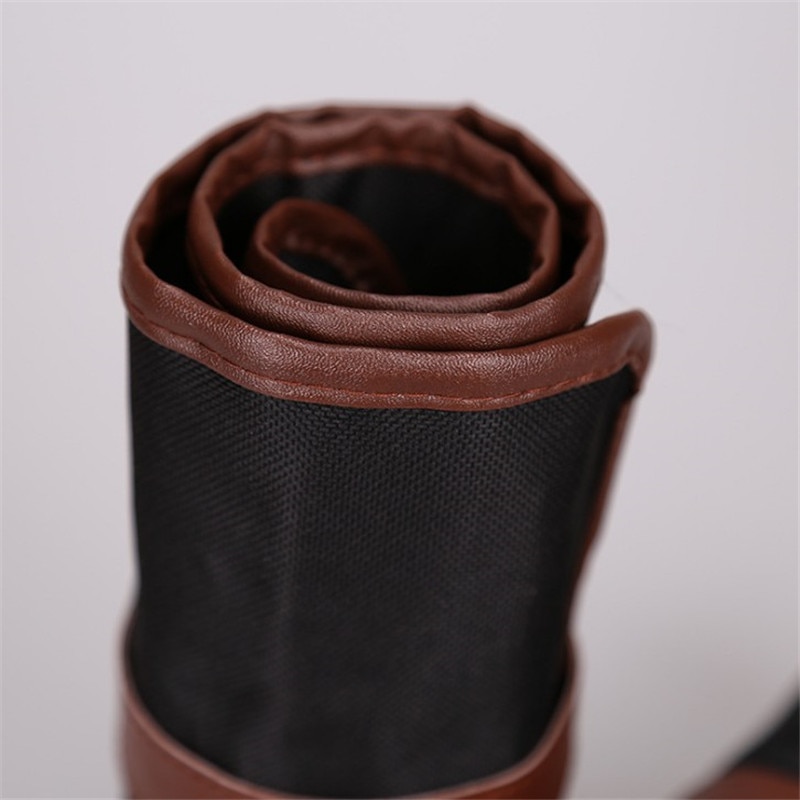 36/48/72 Holes Penalty Pencil Case School Canvas Roll Pouch Makeup Comestic Brown Brush Pen Storage Pecncil Box Estuches School 36/48/72 Holes Penalty Pencil Case School Canvas Roll Pouch Makeup Comestic Brown Brush Pen Storage Pecncil Box Estuches School