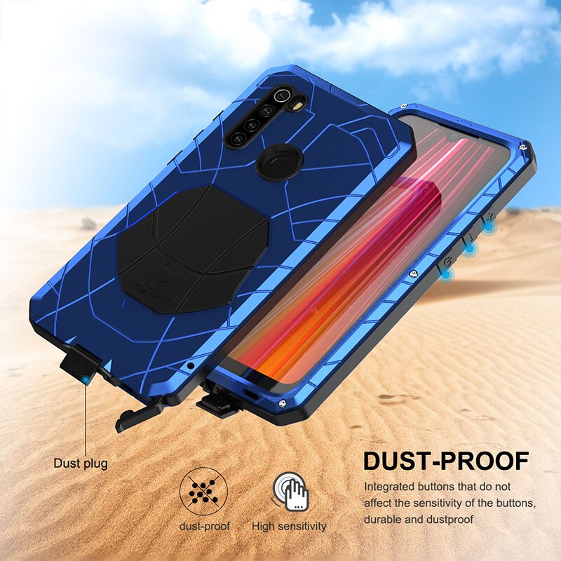Phone Case for Xiaomi Mi Redmi Note 8 Pro 9 Pro 9s Shockproof Cover Heavy Duty Protection Armor Metal Mobile Phone Accessories Phone Case for Xiaomi Mi Redmi Note 8 Pro 9 Pro 9s Shockproof Cover Heavy Duty Protection Armor Metal Mobile Phone Accessories
