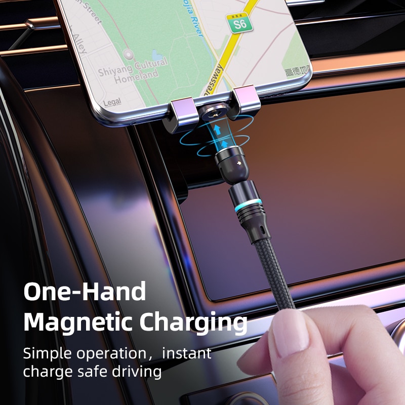 Hot Selling 540° Rotate Magnetic USB Cable Fast Type C Cable Data Charge Micro USB Cable For iPhone 11 Pro Xs X Samsung Xiaomi Hot Selling 540° Rotate Magnetic USB Cable Fast Type C Cable Data Charge Micro USB Cable For iPhone 11 Pro Xs X Samsung Xiaomi