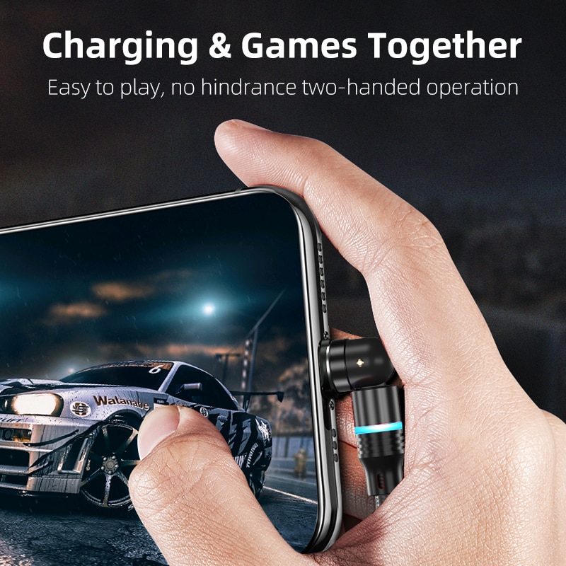Hot Selling 540° Rotate Magnetic USB Cable Fast Type C Cable Data Charge Micro USB Cable For iPhone 11 Pro Xs X Samsung Xiaomi Hot Selling 540° Rotate Magnetic USB Cable Fast Type C Cable Data Charge Micro USB Cable For iPhone 11 Pro Xs X Samsung Xiaomi