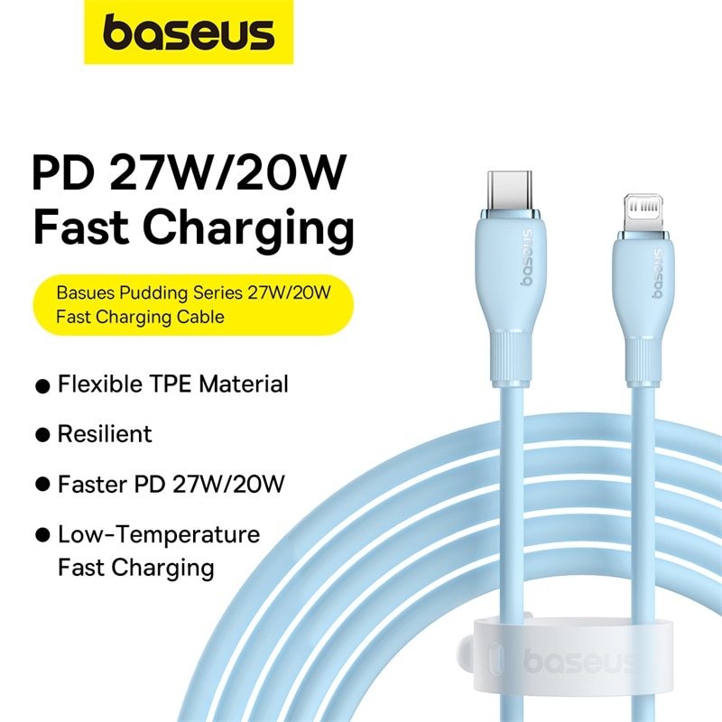 Baseus USB C Cable For IPhone 14 13 12 11 pro Max XS 20W Fast Charging Cable Type C To Lighting Date Wire For iPad Macbook TPE Baseus USB C Cable For IPhone 14 13 12 11 pro Max XS 20W Fast Charging Cable Type C To Lighting Date Wire For iPad Macbook TPE