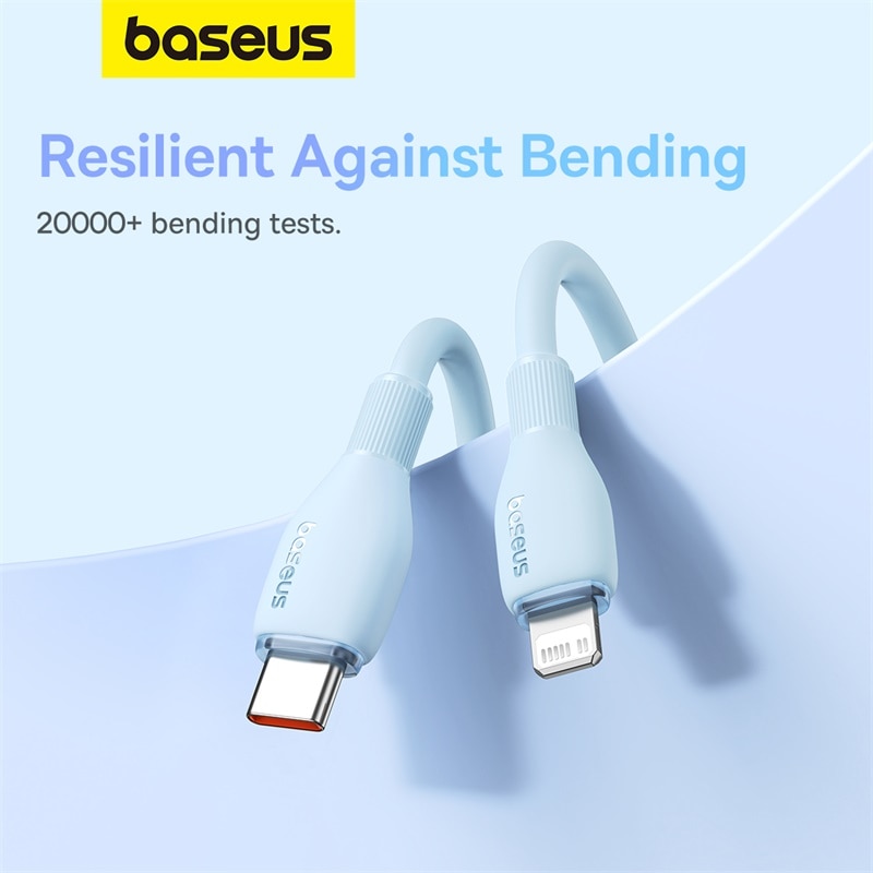 Baseus USB C Cable For IPhone 14 13 12 11 pro Max XS 20W Fast Charging Cable Type C To Lighting Date Wire For iPad Macbook TPE Baseus USB C Cable For IPhone 14 13 12 11 pro Max XS 20W Fast Charging Cable Type C To Lighting Date Wire For iPad Macbook TPE