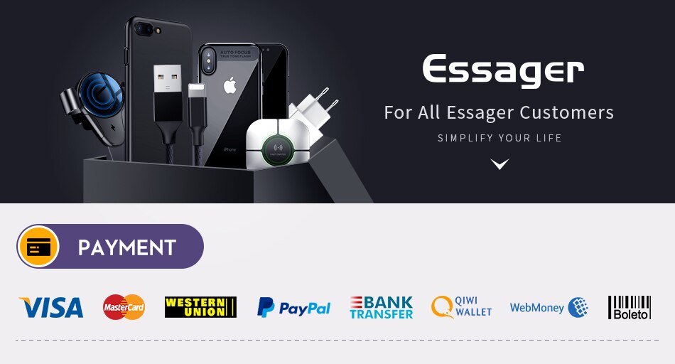 Essager USB C Cable For IPhone 14 13 12 11 pro Max XS 20W Fast Charging Cable Type C To Lighting Date Wire For iPad Macbook