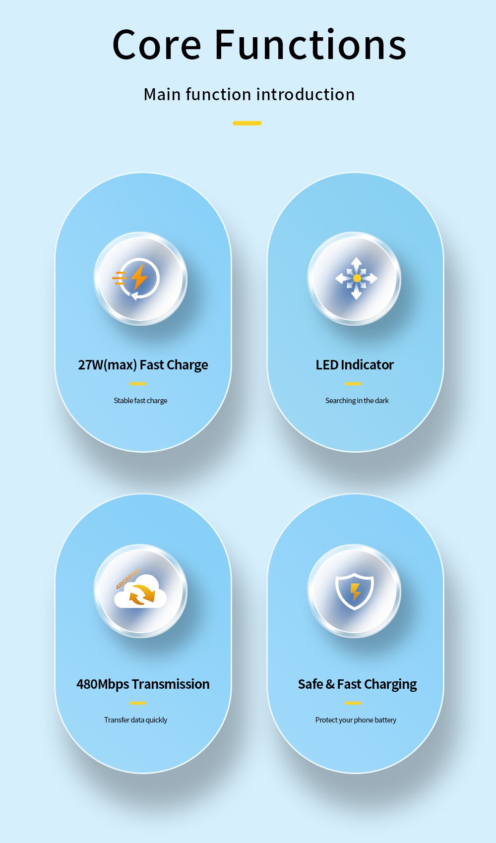 Essager USB C Cable For IPhone 14 13 12 11 pro Max XS 20W Fast Charging Cable Type C To Lighting Date Wire For iPad Macbook