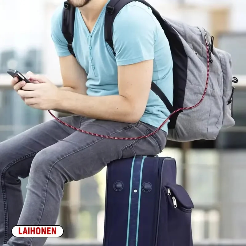 LAIHONEN  Nylon Braided USB A To Lightning MFi Certified 1m 2m 3m Cable for iPhone 11 12 13 14 Pro XS Max XR X 6S 7 8 Plus SE